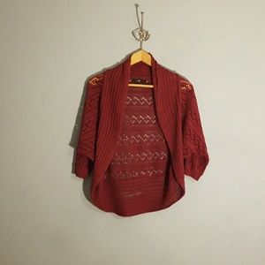 Papaya cocoon sweater cardi